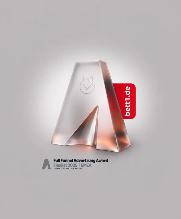 Bett1 - Finalist Amazon Ads Partner Awards 2025